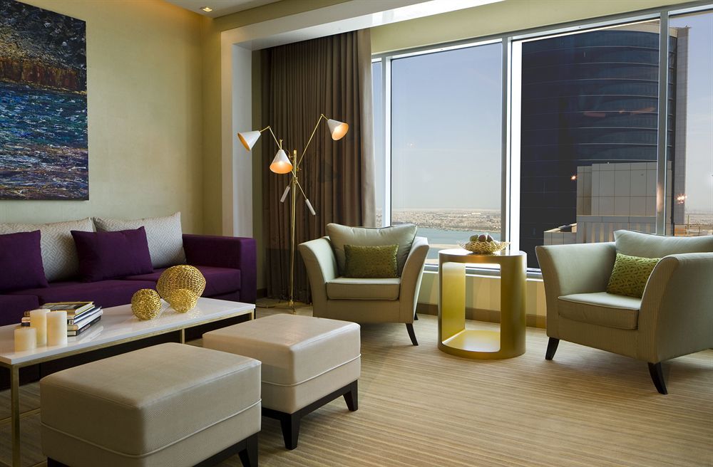 The Domain Bahrain Hotel And Spa - Adults Friendly 16 Years Plus Манама Экстерьер фото A living room at the Ritz-Carlton, DIFC