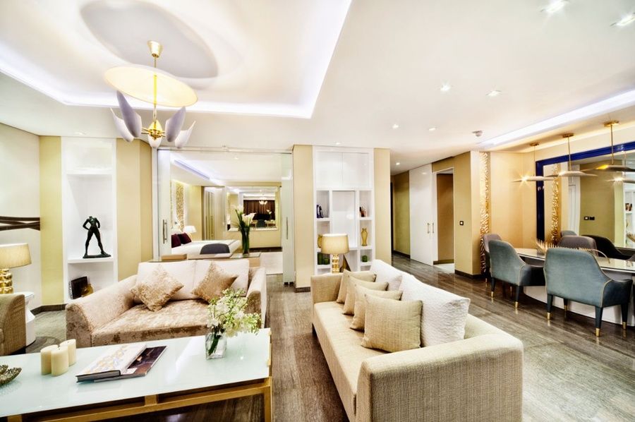 The Domain Bahrain Hotel And Spa - Adults Friendly 16 Years Plus Манама Экстерьер фото The interior of the private suite